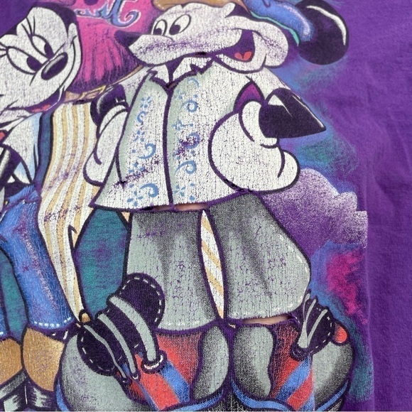 Vintage Disney Top Unisex Large Unlimited Collectible Jerry Leigh Retro Art - Picture 3 of 6